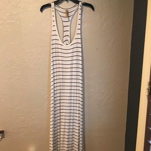 T back maxi dress